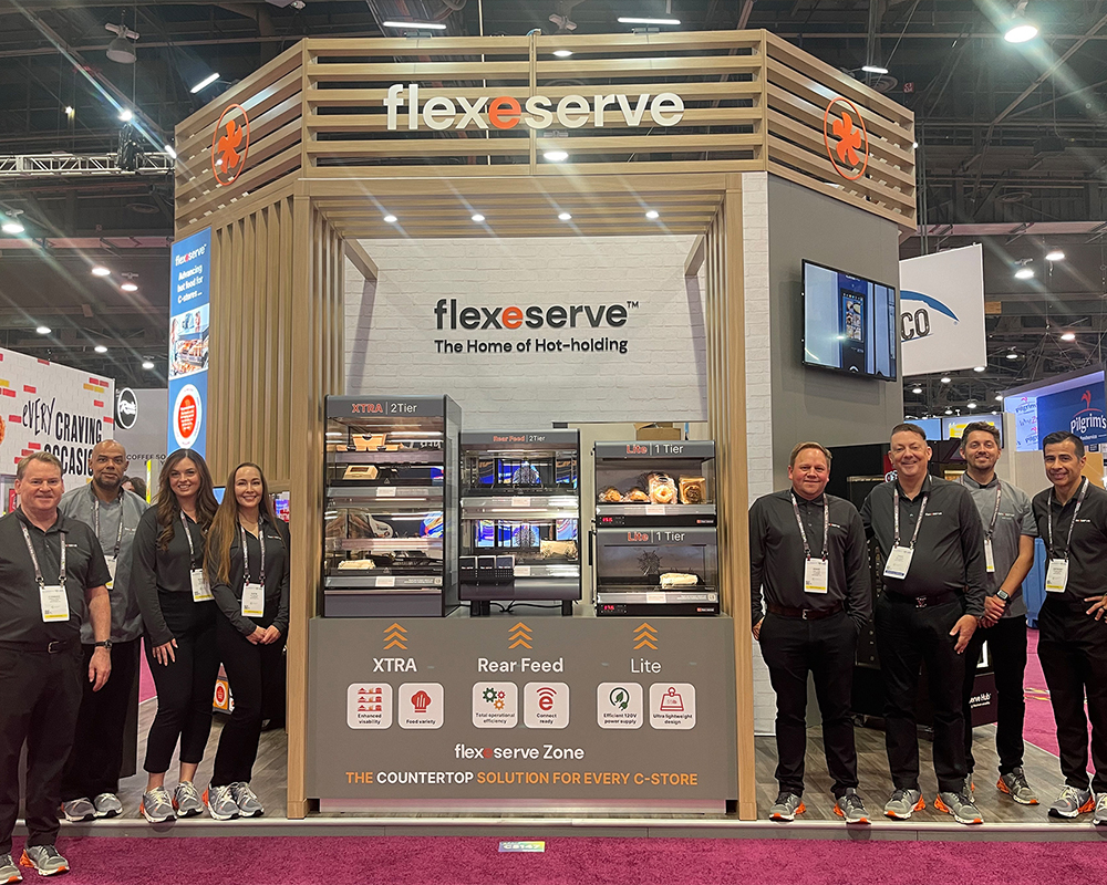 The Flexeserve team at an industry event